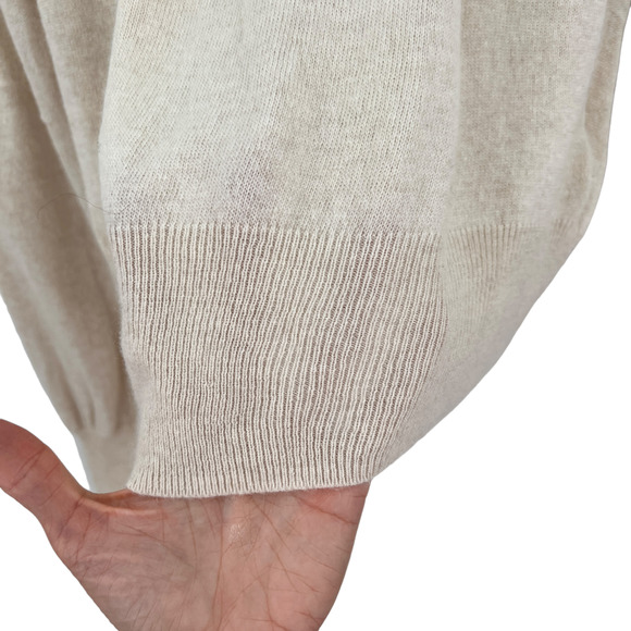 Madewell Shirred Ballon Sleeve Turtleneck Sweater MB991 - Picture 7 of 11